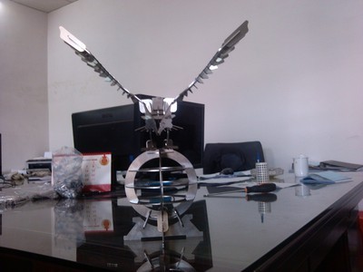 創意不銹鋼擺件 鷹與巴黎鐵塔，點亮家居的藝術之選